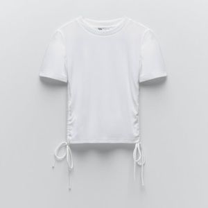Zara white tee